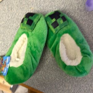 Minecraft Kids Slippers